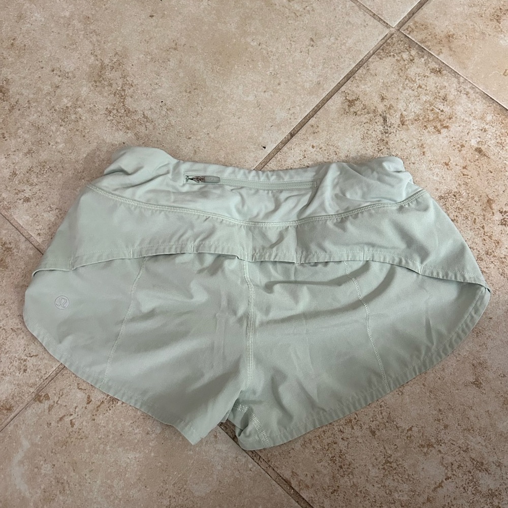 Mint Green Speed Up Shorts